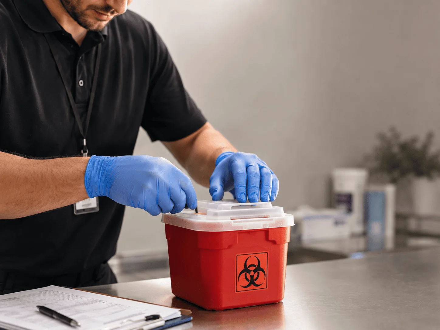 Why choose Sharps Waste Disposal in Bergman, AR